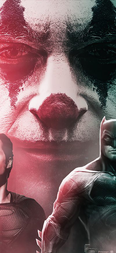 Fond d'écran iPhone Joker Superman Batman