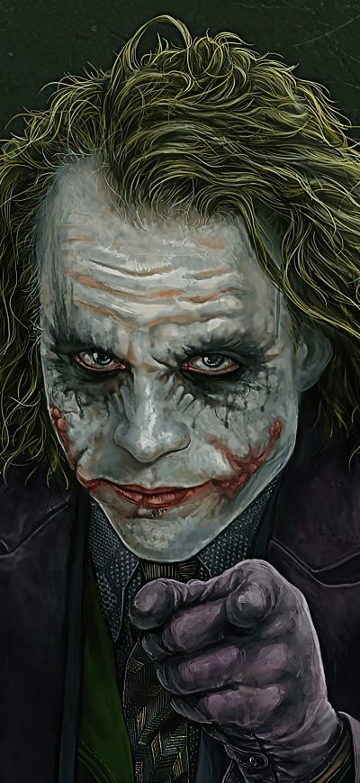 Fond d'écran Joker On You sur iPhone