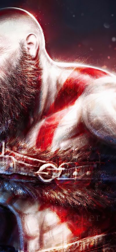 Fond d'écran iPhone God Of War Ragnarok 5k