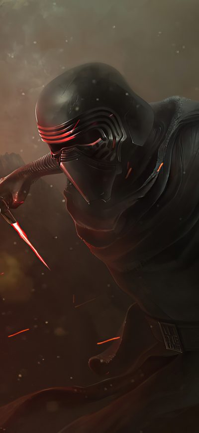 Fond d'écran iPhone Kylo Ren Star Wars 4k 2020
