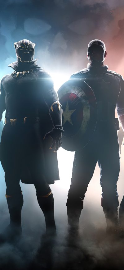 Fond d'écran iPhone Marvel Ensemble