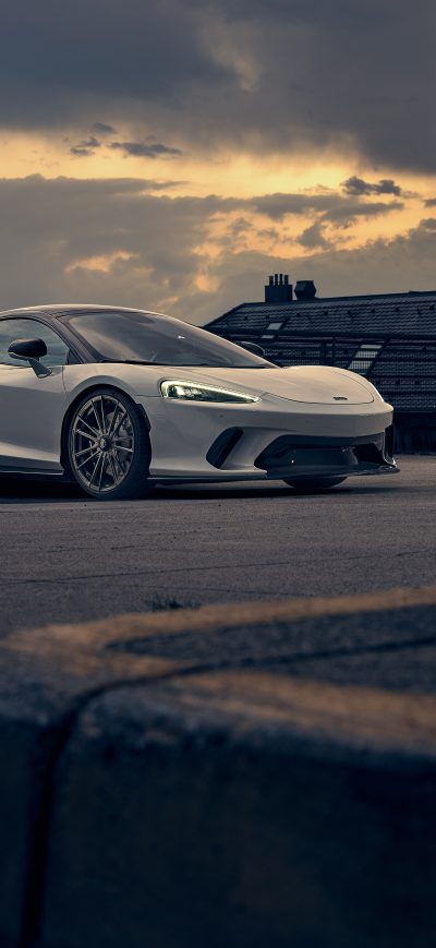Fond d'écran iPhone Novitec McLaren GT 2020 8k