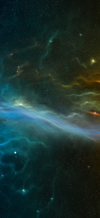 Fond d'écran iPhone Medusa Nebula 4k