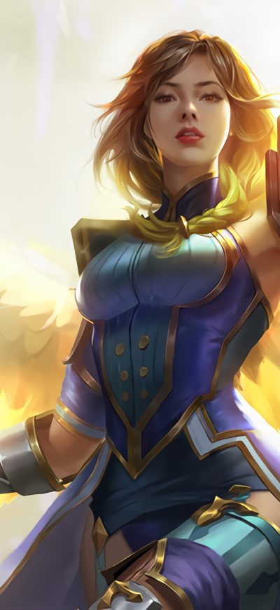 Fond d'écran iPhone Furia Paladins 4k