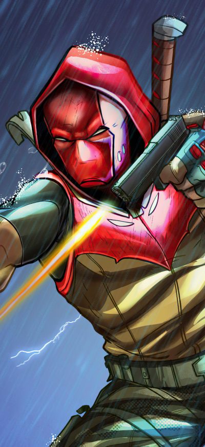 Fond d'écran iPhone Redhood Shooting 4k