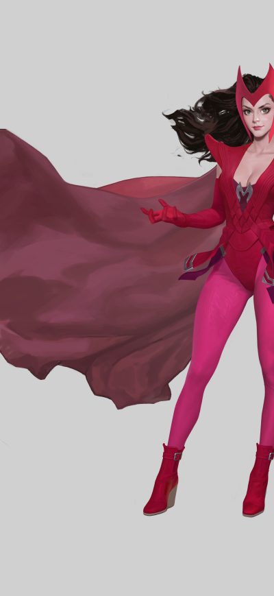 Fond d'écran iPhone Scarlet Witch 4k 2020