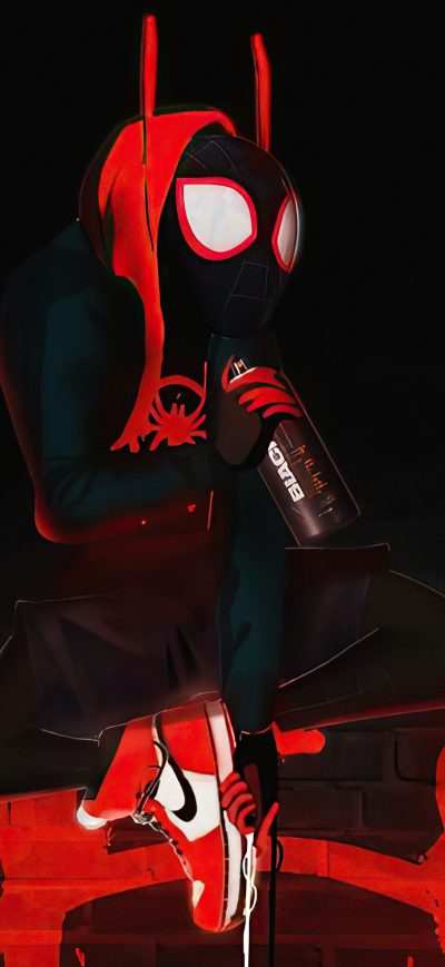Fond d'écran iPhone Spider Man Painter