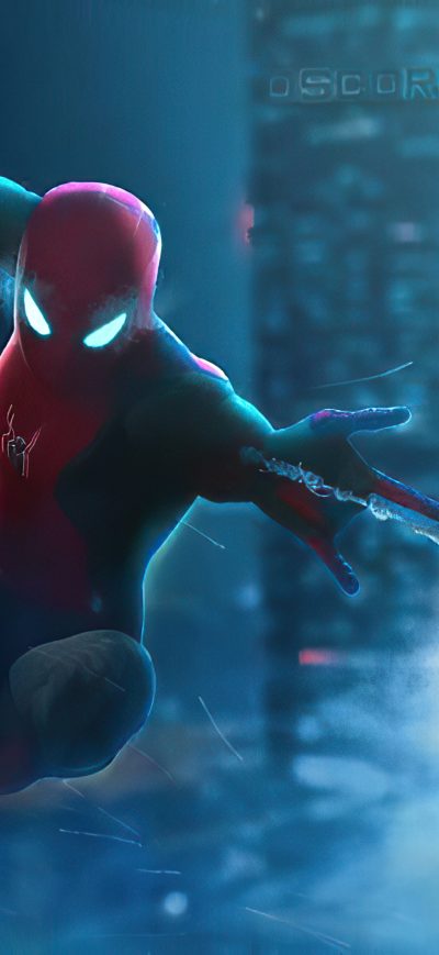 Fond d'écran iPhone Spider Man Oscorp