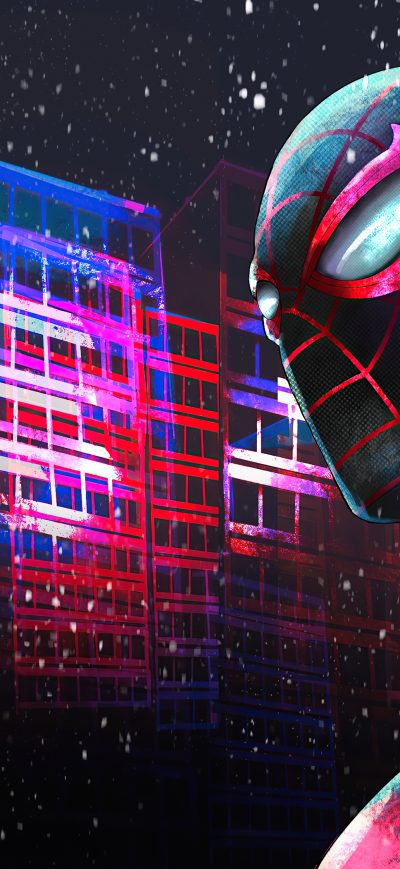 Fond d'écran iPhone Spider Man Miles Morales 2020 New
