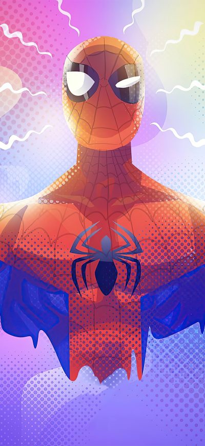 Fond d'écran iPhone Spiderman Miles Morales Sense