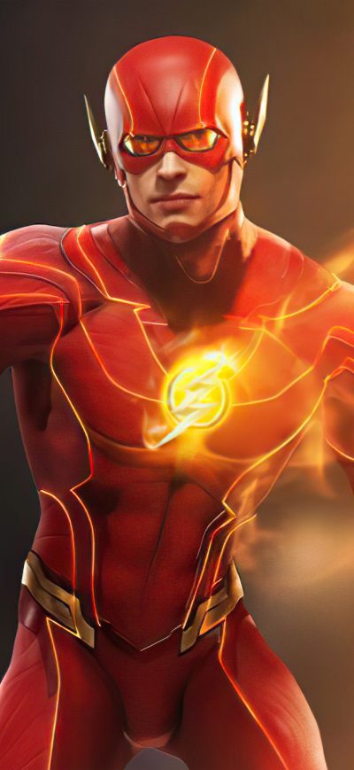 Fond d'écran iPhone The Flash Superhero 2022 4k