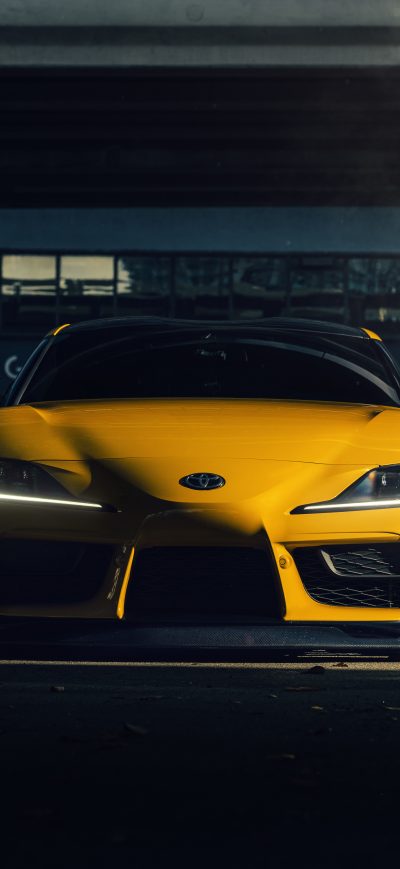 Fond d'écran iPhone Supra DT Yellow Vossen Bagged