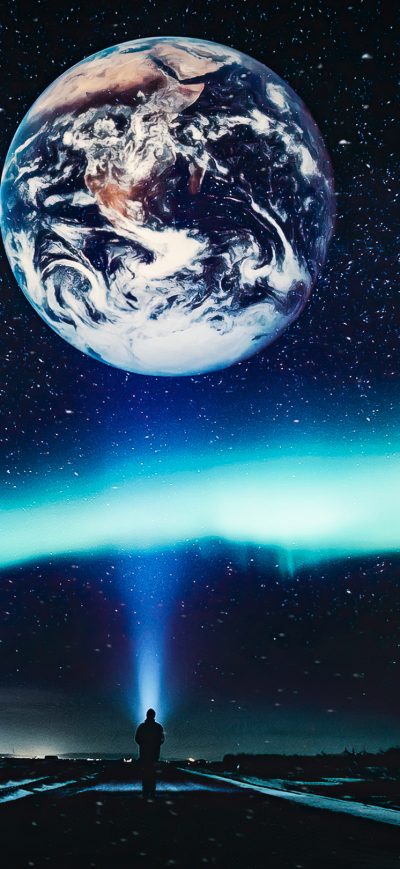 Fond d'écran Boreal Exploration 4k sur iPhone