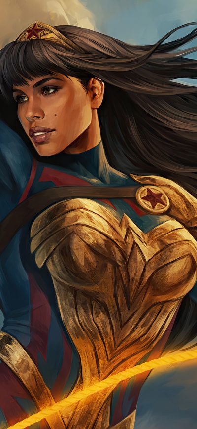 Fond d'écran iPhone Yara Flor Wonder Woman