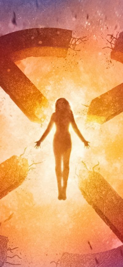 Fond d'écran iPhone X Men Dark Phoenix