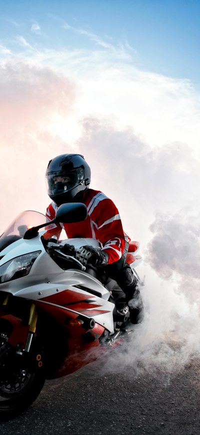 Fond d'écran iPhone Yamaha R6 Smoke