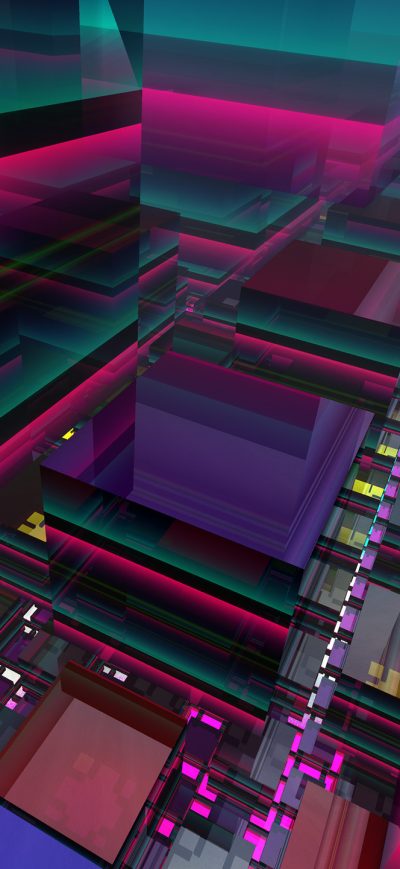 Fond d'écran iPhone 3d Glass Abstract