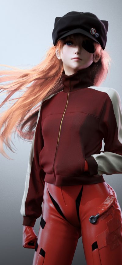 Fond d'écran iPhone Neon Genesis Evangelion Asuka Langley Sohryu