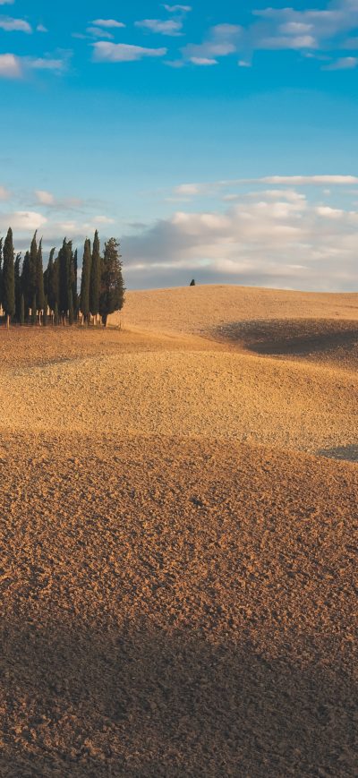 Fond d'écran iPhone Sand Tuscany Hills 5k