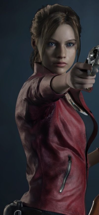 Fond d'écran iPhone Resident Evil 2 Claire Redfield