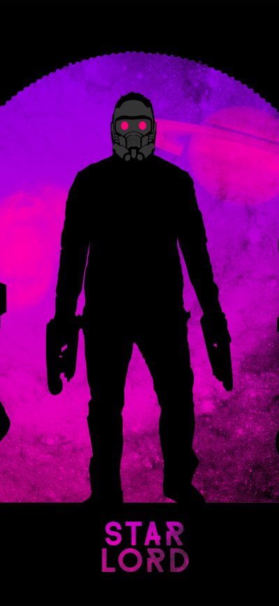Fond d'écran iPhone Star Lord 4k Art