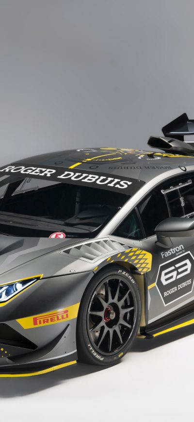 Fond d'écran iPhone Lamborghini Huracan Super Trofeo EVO 2018 4k