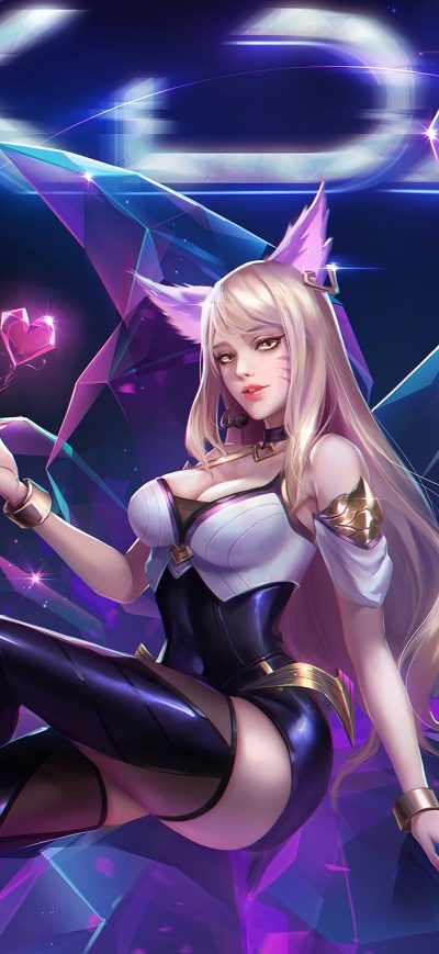 Fond d'écran League Of Legends Akali 4k sur iPhone