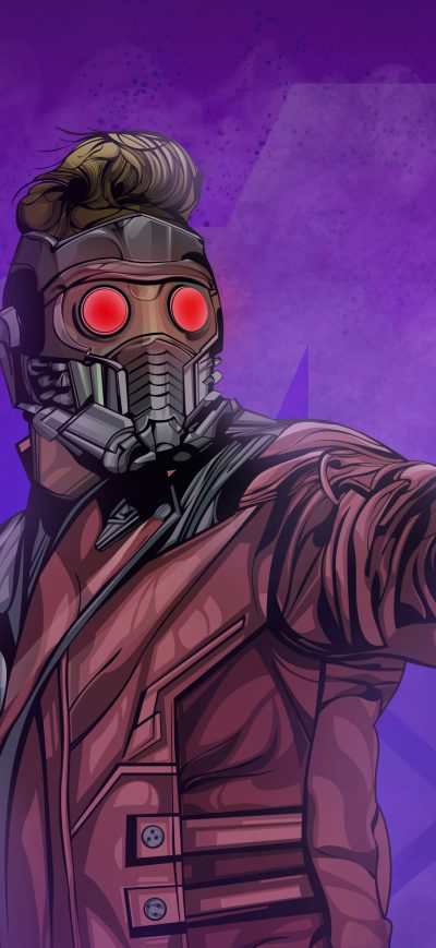 Fond d'écran iPhone Star Lord 4k Artworks