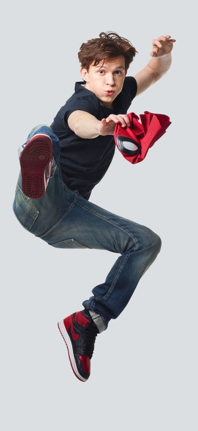 Fond d'écran iPhone Tom Holland Spiderman