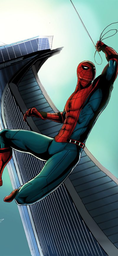 Fond d'écran iPhone Spiderman Artwork