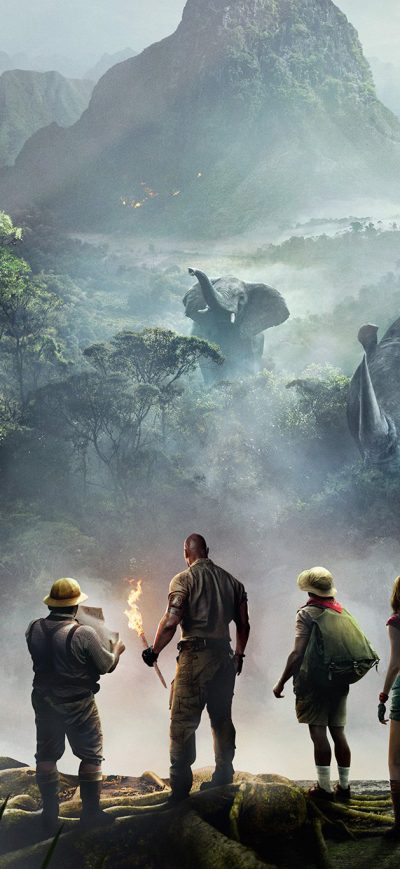 Fond d'écran iPhone Jumanji Welcome To The Jungle