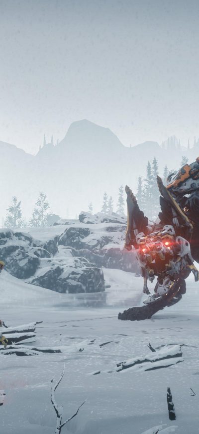 Fond d'écran iPhone 2017 4k Horizon Zero Dawn
