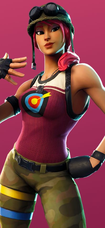 Fond d'écran iPhone Bullseye In Fortnite Season 6 4k