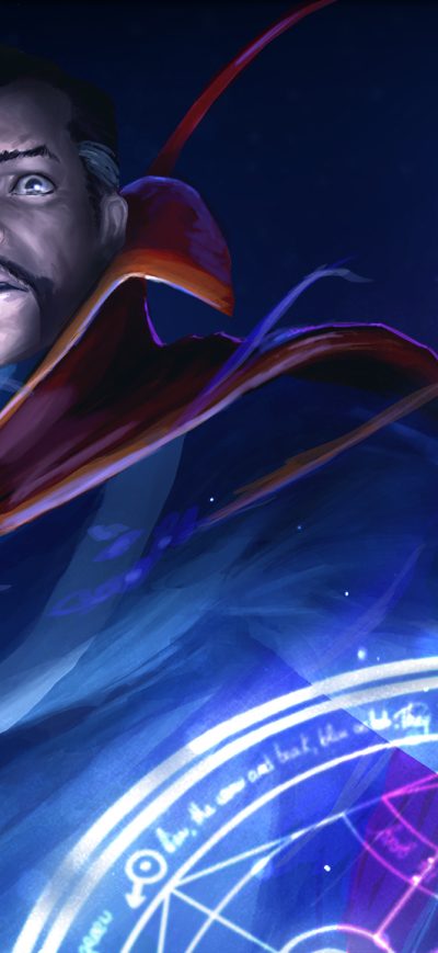 Fond d'écran iPhone Doctor Strange Marvel Contest Of Champions