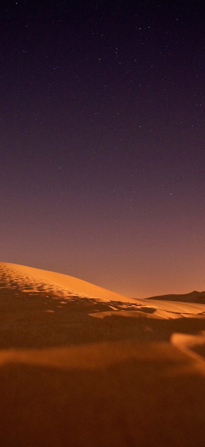 Fond d'écran iPhone Desert Twilight 4k