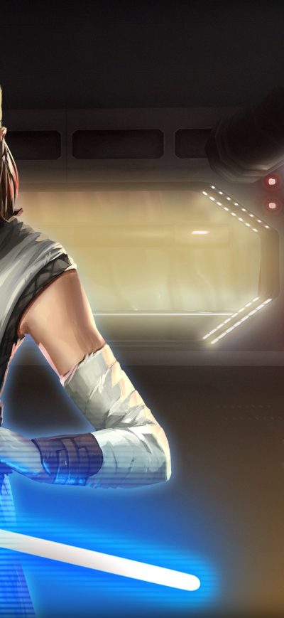 Fond d'écran iPhone Rey Galaxy Of Heroes