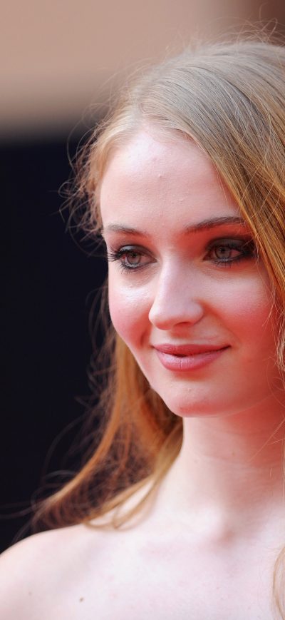 Fond d'écran iPhone Sophie Turner Face