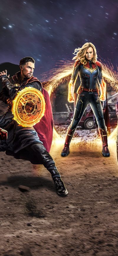 Fond d'écran iPhone Avengers End Game 2019 Art