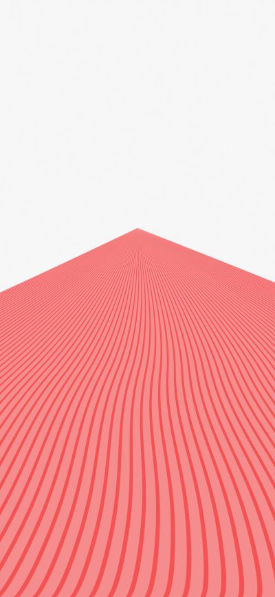 Fond d'écran iPhone Triangle Pyramid Red Lines 8k
