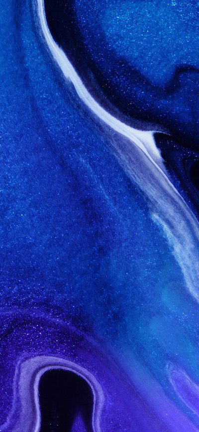Fond d'écran iPhone Dark Blue Color Burst 4k