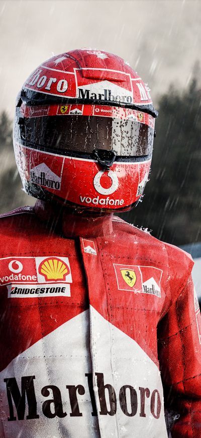Fond d'écran iPhone Ferrari Michael Schumacher