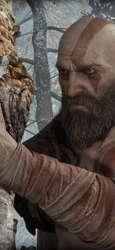 Fond d'écran iPhone 4k Kratos