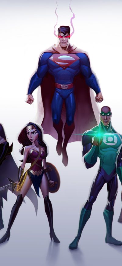 Fond d'écran iPhone Justice League Artwork 2017