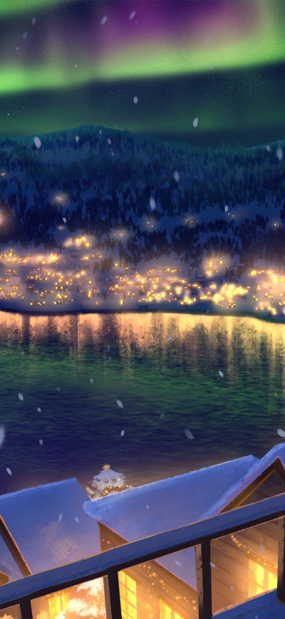 Fond d'écran iPhone Upon The Night Sky 4k