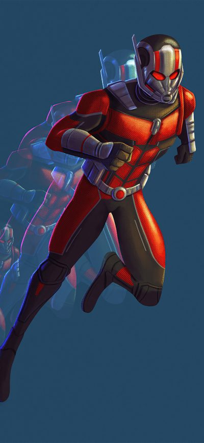 Fond d'écran iPhone Ant Man 4k Minimalism 2020