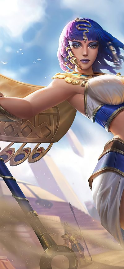 Fond d'écran iPhone Warrior Wing Girl 4k