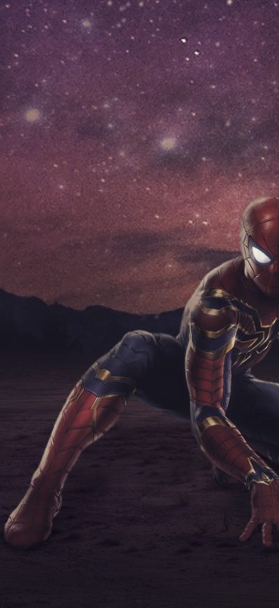 Fond d'écran iPhone 2018 Spiderman 4k