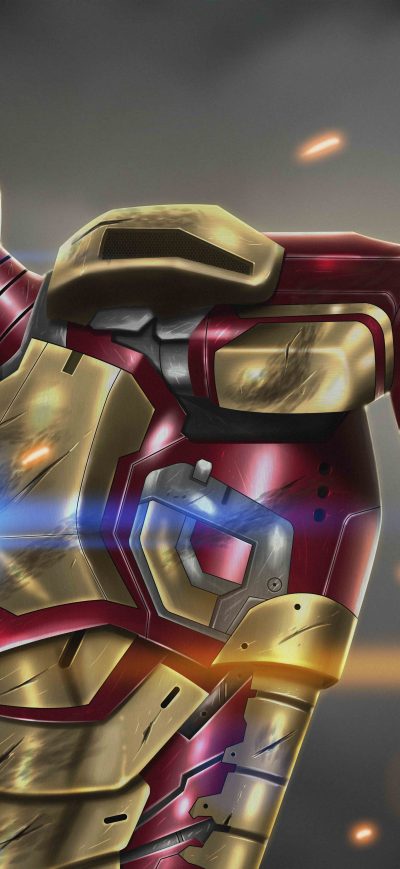 Fond d'écran iPhone Iron Man At War 10k Artwork