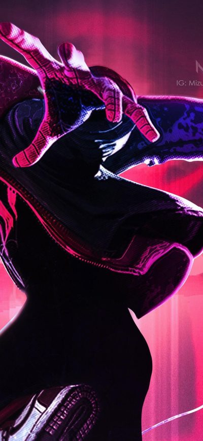 Fond d'écran iPhone SpiderMan Into The Spider Verse Movie New Arts