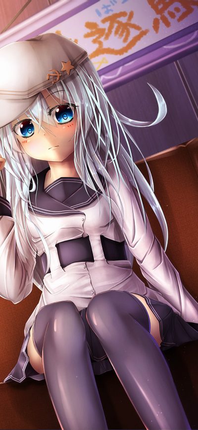 Fond d'écran iPhone Hibiki Kancolle Kantai Collection